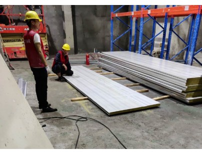富士康2400平米锂电池防爆冷库工程建造方案