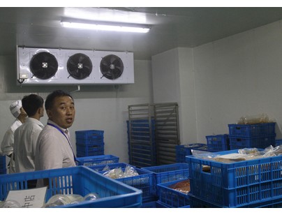 上海席永记餐饮公司1500立方食品餐饮冷藏库建造工程案例