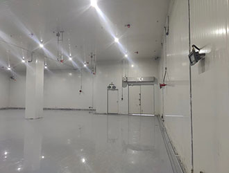 汽车锂电池电解液存储方案：IIBT4防爆冷库建造
