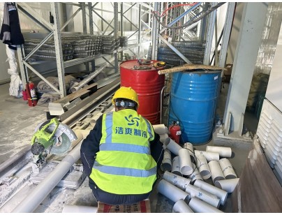 山东绿叶制药6900立方米自动化高架阴凉库建设工程案例