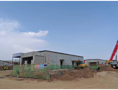 兰州助剂厂3400立方工业防爆冷库建造工程案例