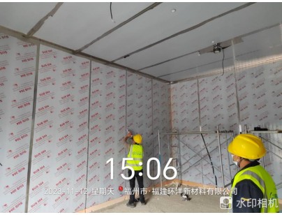 福建环洋新材料105m³化工防爆冷库建造工程案例