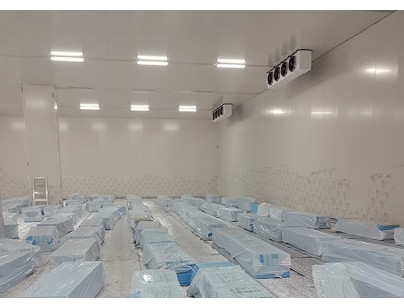 安徽翔威供应链14500m³保税区冷链物流冷库工程建造案例