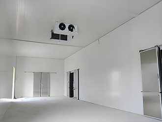 建造一个十亩地的水果玉米冷库大概多少钱？可以存放多久？